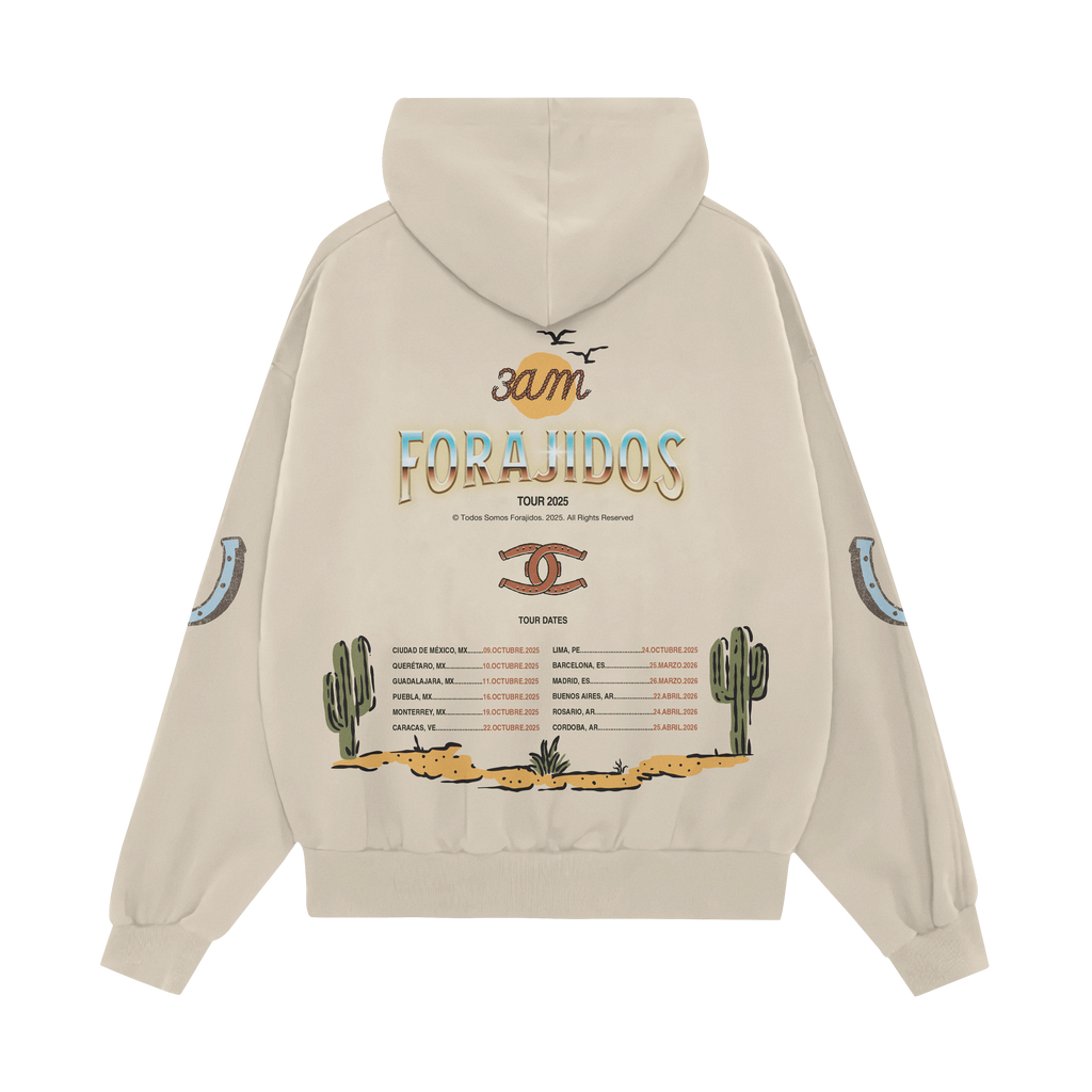 Hoodie Worldwide Tour Ivory
