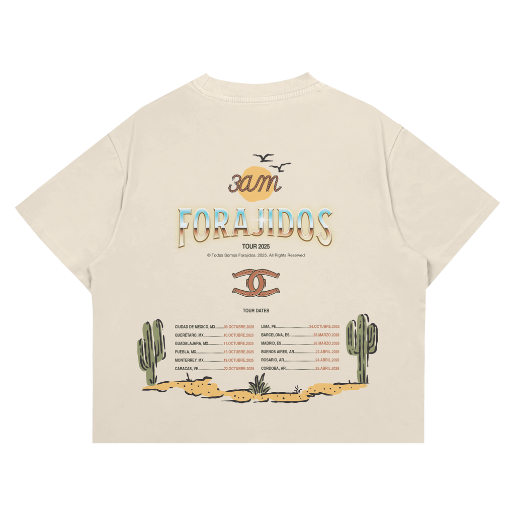 T-shirt Worldwide Tour Ivory